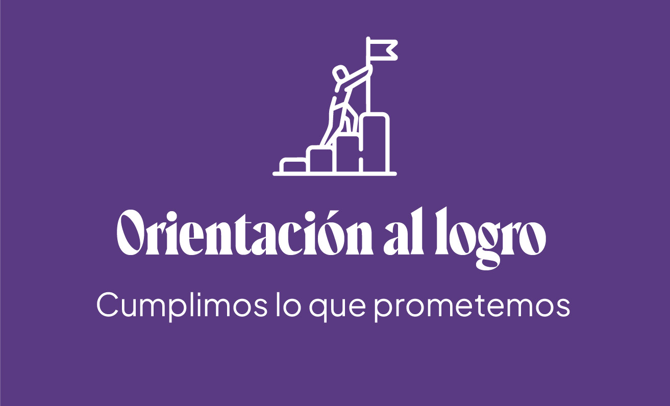 Valores - Orientación al logro
